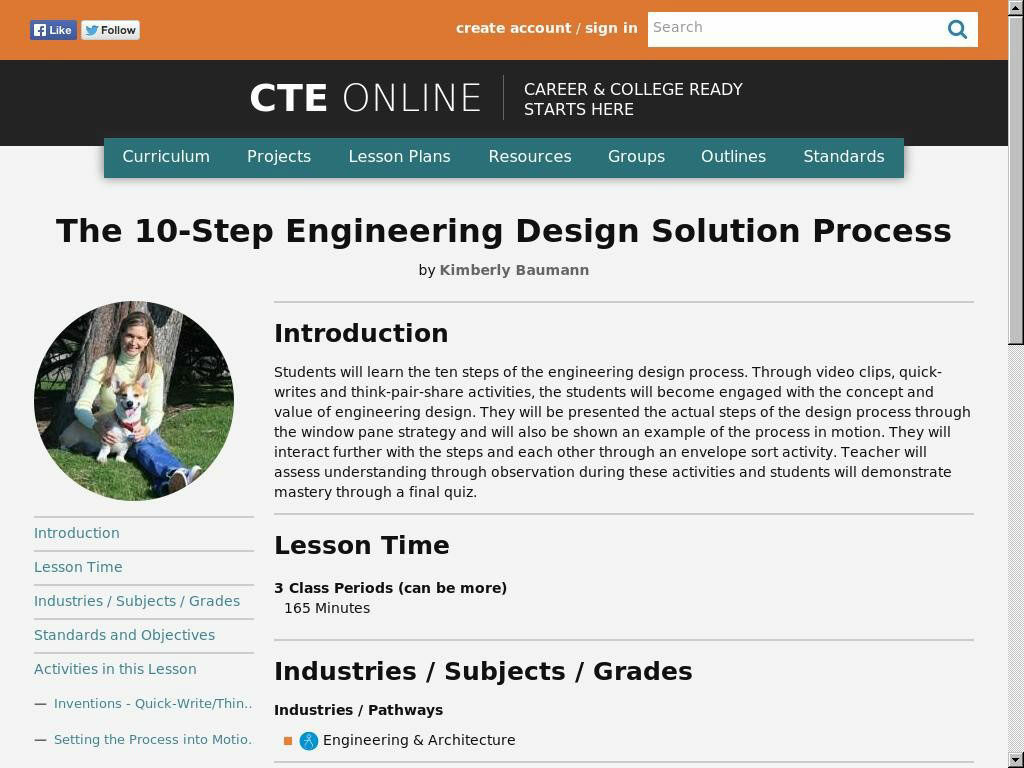 The 10-Step Engineering Design Solution Process